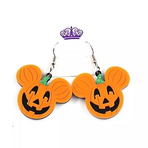 Disney Jack-o-Lantern Halloween pumpkin earrings